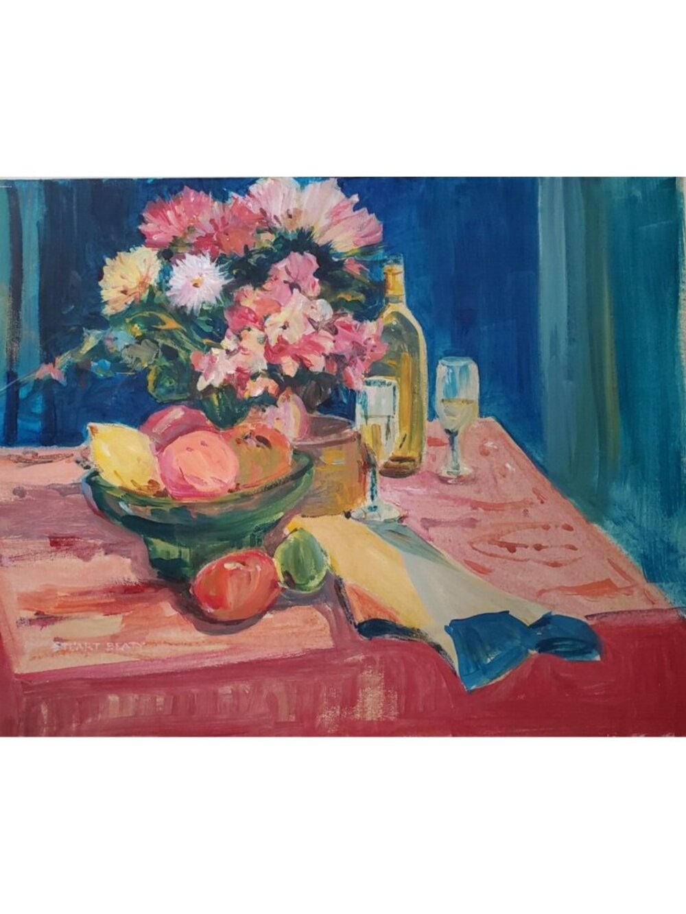 Stuart Beaty Acrylic Painting Still Life Merrickville Ontario Canadian Artist